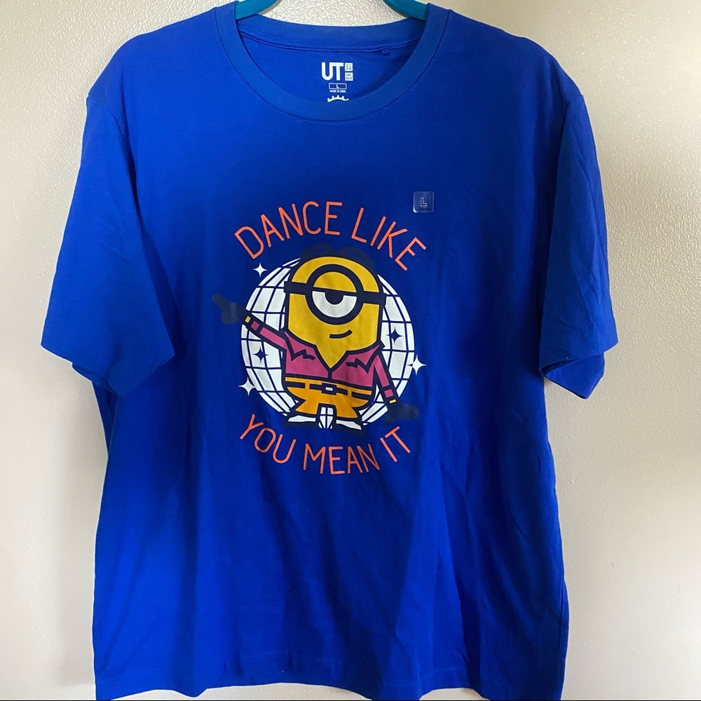 UT Dance Like You Mean It, Minions, Blue T-Shirt